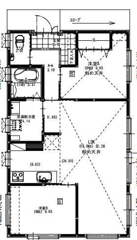 21坪｜暮らしやすさにこだわった間取りプラン 2LDKの平屋住宅