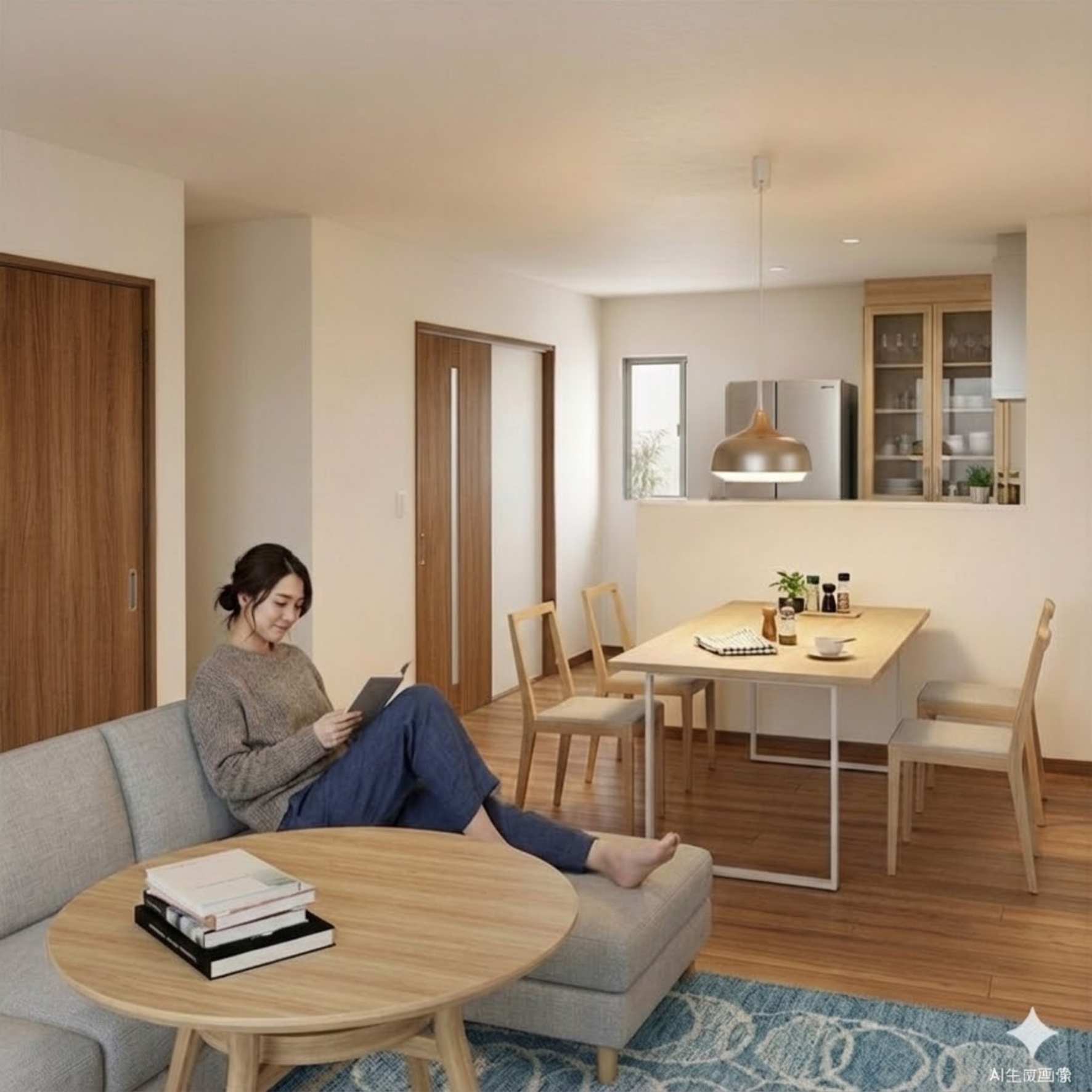 約６０坪の二世帯住宅　外から水廻りへの動線が良い家